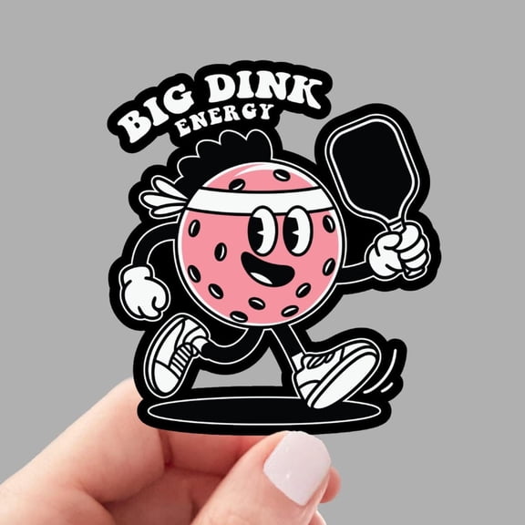 Big Dink Energy Pickleball Sticker