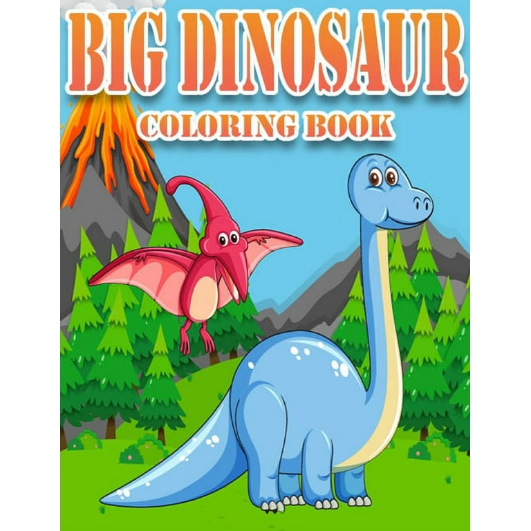 Dinosaur Coloring Books Kids 2-4: Dinosaur Gifts for Boys - Paperback  Coloring to (Paperback)