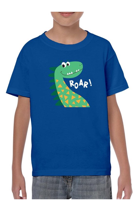 Big Dinosaur Roar T-Shirt Juniors -Image by Shutterstock,  Medium