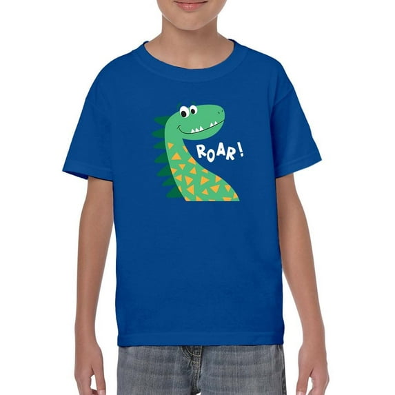 Big Dinosaur Roar T-Shirt Juniors -Image by Shutterstock, Small