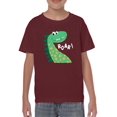 thumbnail image 1 of Big Dinosaur Roar T-Shirt Juniors -Image by Shutterstock,  x-Small, 1 of 4