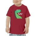 thumbnail image 1 of Big Dinosaur Roar T-Shirt Toddler -Image by Shutterstock,  5 Toddler, 1 of 4