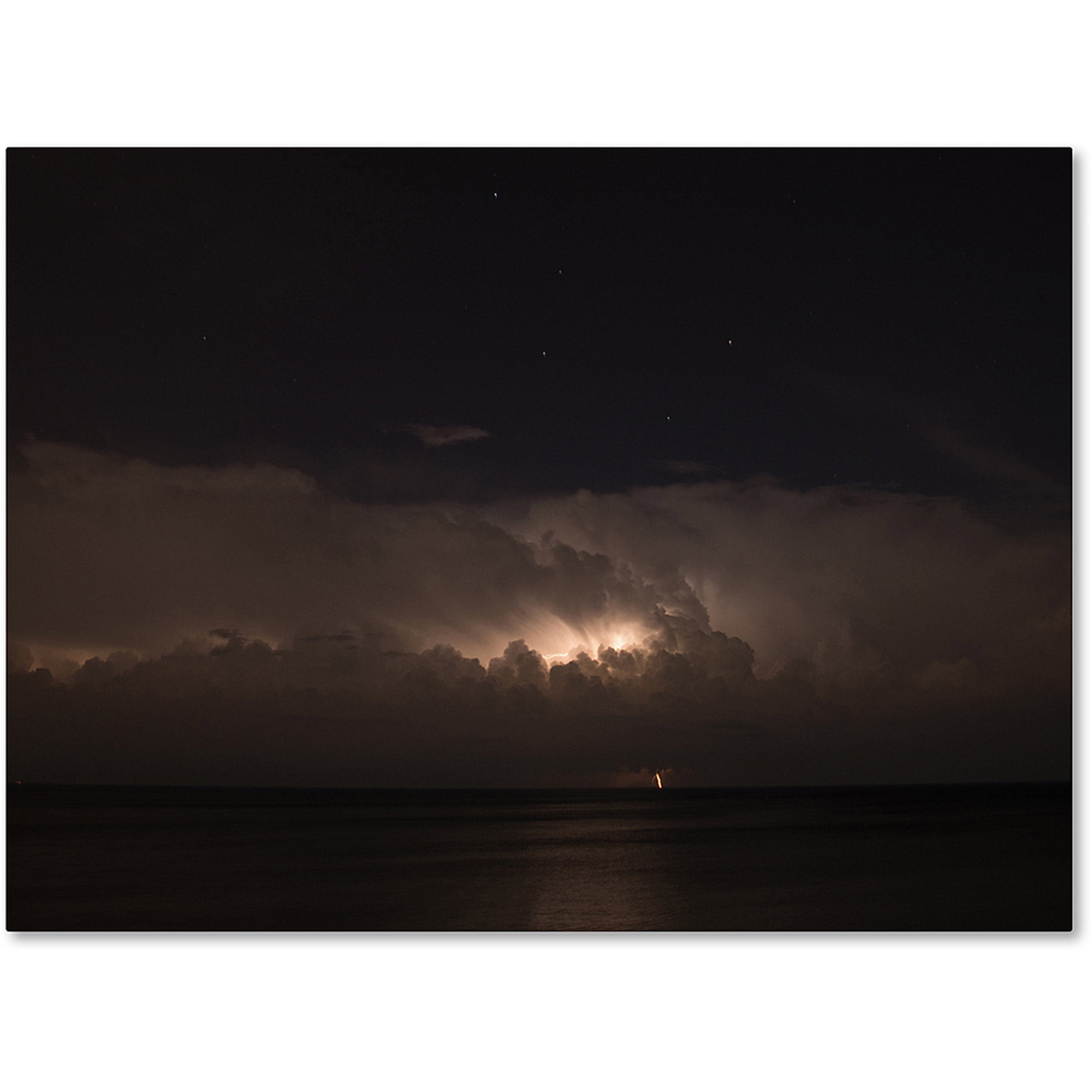 "Big Dipper Thunderstorm" Canvas Art by Kurt Shaffer