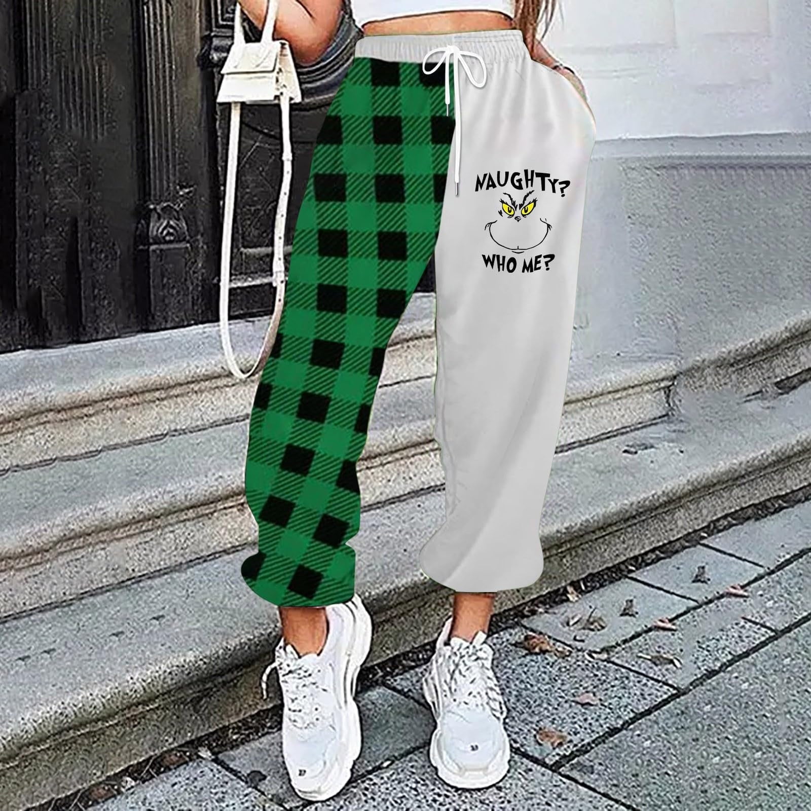 Big Discount! Gotyou Grinch Pajamas Pants Women's Casual Printed Casual