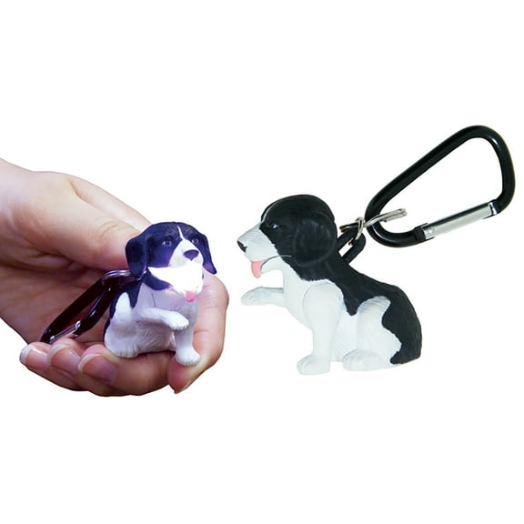 Big Discoveries WildLight Animal Carabiner Flashlight - Springer Spaniel