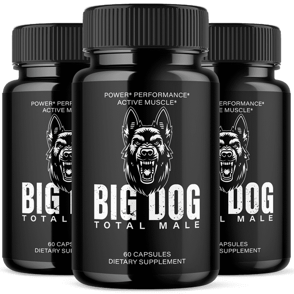Big Dog Advanced Formula Pills All Natural Vitamum Supplement 180 Capsules
