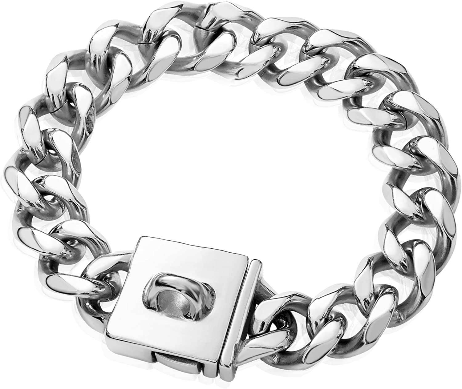 Big Dog Chain Collar 23MM Heavy Duty Thick Cuban Link Dog Collar