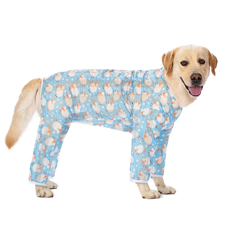 Big Dog Clothing Jumpsuit Large Dog Clothes Overalls Samoyed