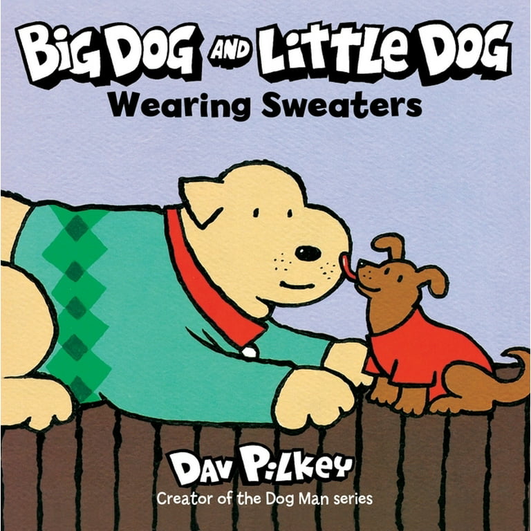 Big Dog and Little Dog Wearing Sweaters Board Book [Book]