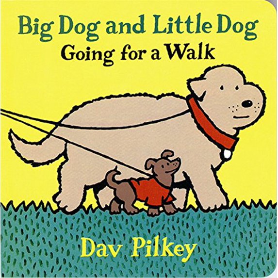 Pre-Owned Big Dog and Little Dog Going for a Walk: Big Dog and Little Dog Board Books (Board book) 0152003525 9780152003524