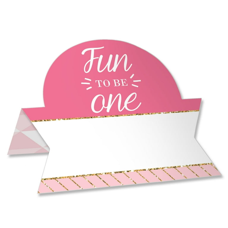 Place cards for birthday cheap party