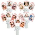 thumbnail image 1 of Big Dot of Happiness 30th Pink Rose Gold Birthday Party Picture Centerpiece Photo Table Toppers 15 Pc, 1 of 7