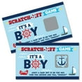 thumbnail image 1 of Big Dot of Happiness Ahoy It's a Boy - Nautical Baby Shower Game Scratch Off Cards - 22 Count, 1 of 6
