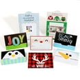 thumbnail image 1 of Big Dot of Happiness Assorted Holiday Cards - Christmas Money and Gift Card Holders - Set of 8, 1 of 7