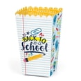 thumbnail image 1 of Big Dot of Happiness Back to School - First Day of School Classroom Decorations and Favor Popcorn Treat Boxes - Set of 12, 1 of 5