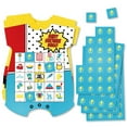 thumbnail image 1 of Big Dot of Happiness Bam Superhero - Picture Bingo Cards and Markers - Baby Shower Shaped Bingo Game - Set of 18, 1 of 5
