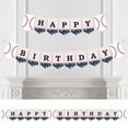 thumbnail image 1 of Big Dot of Happiness Batter Up - Baseball - Birthday Party Bunting Banner - Sports Party Decorations - Happy Birthday, 1 of 5