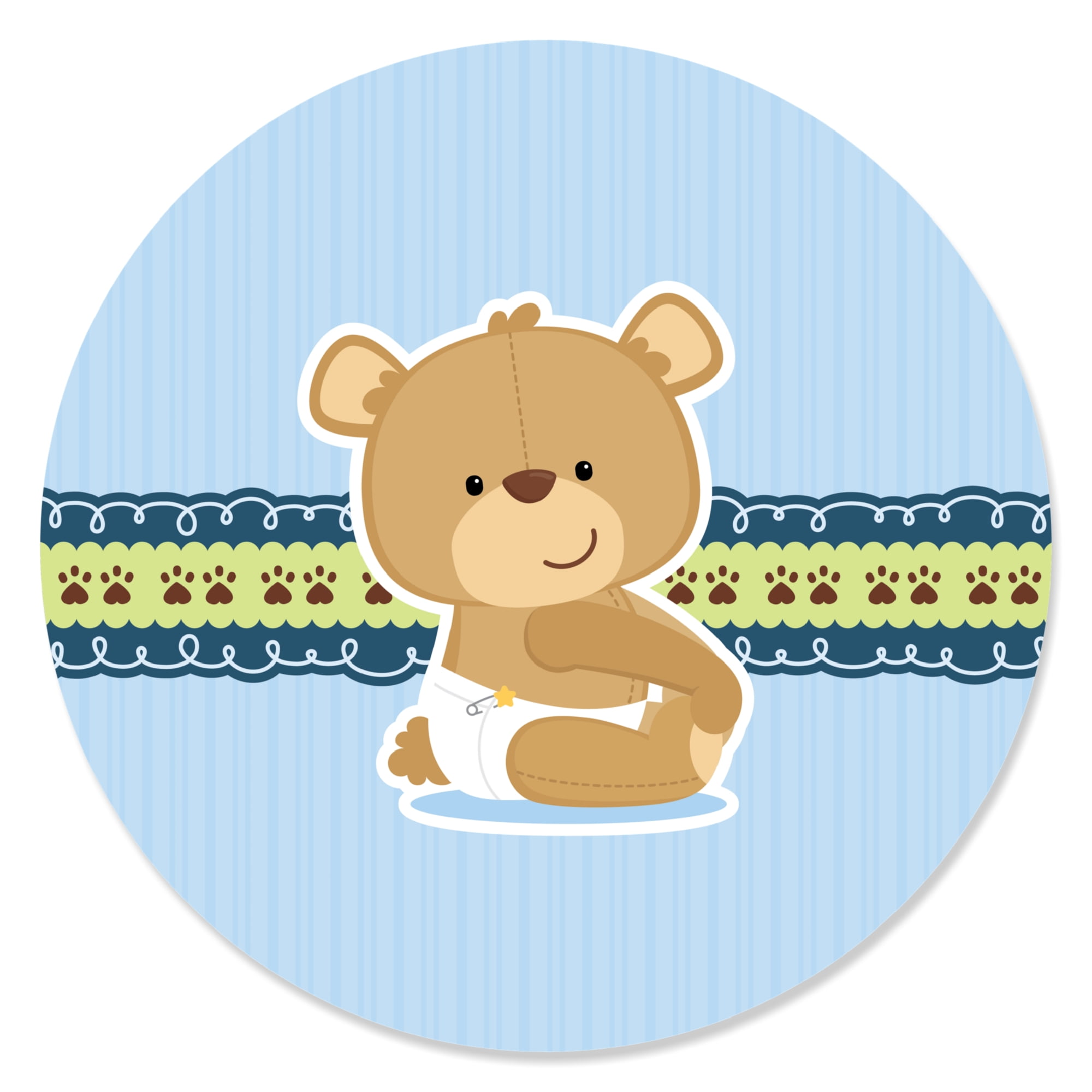 K73, Teddy Bear Envelope Seal, Baby Shower Bear Envelope Seals, Bear Stickers  for Envelopes, Teddy Bear Favor Sticker, Stickers for Bags 