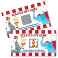 thumbnail image 1 of Big Dot of Happiness Carnival - Step Right Up Circus - Carnival Themed Game Scratch Off Cards - 22 Count, 1 of 6
