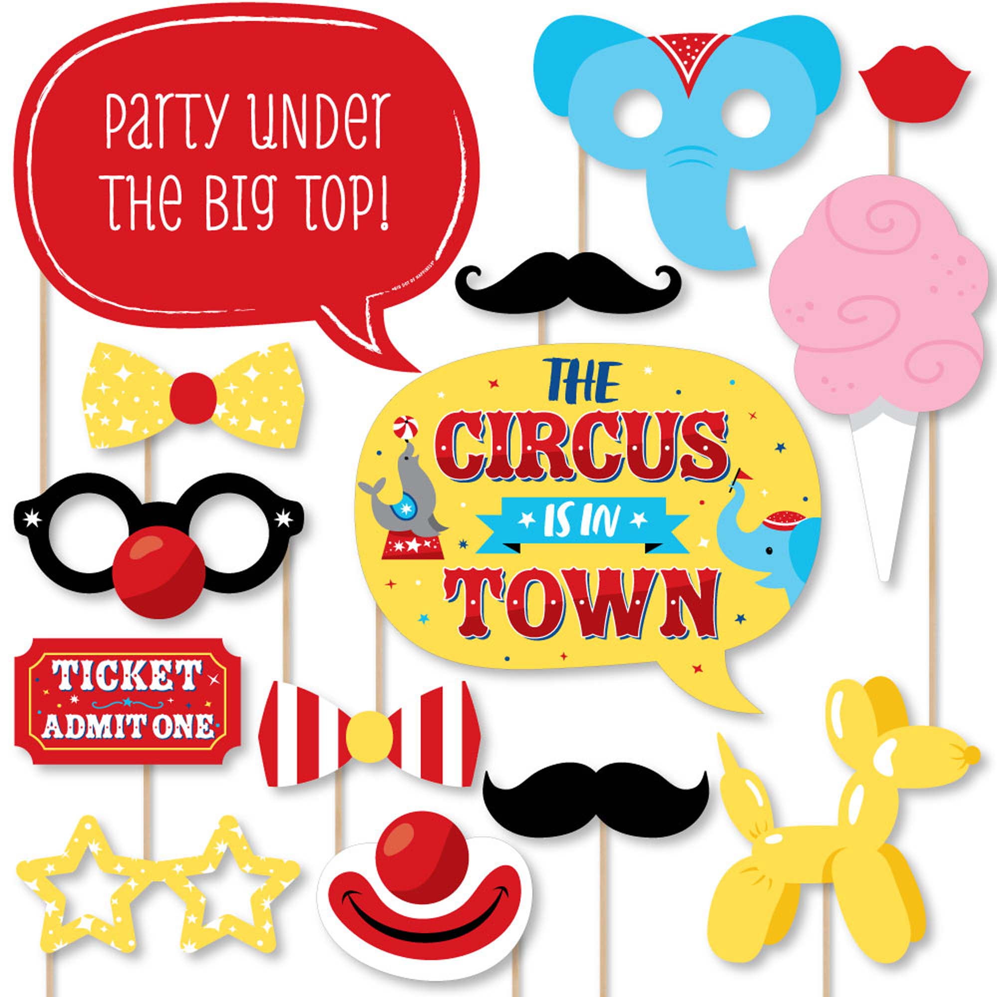 Big top clearance circus party supplies