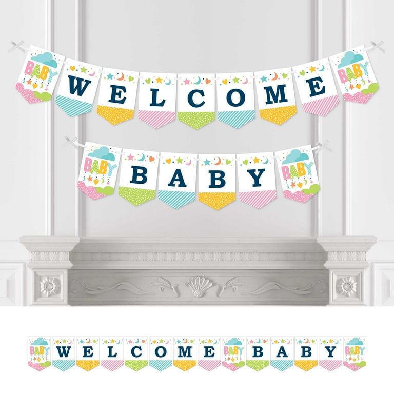Unisex baby shower tableware sale