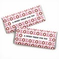 thumbnail image 1 of Big Dot of Happiness Conversation Hearts - Candy Bar Wrappers Valentine's Day Party Favors - Set of 24, 1 of 4