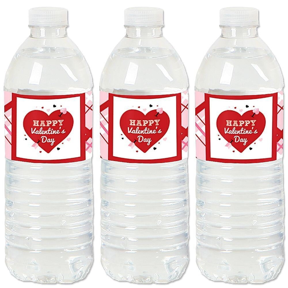 Big Dot of Happiness Conversation Hearts - Valentine's Day Party Water Bottle Sticker Labels - Set of 20 - Walmart.com big-dot-of-happiness-conversation-hearts-valentine-s-day-party-water-bottle-sticker-labels-set-of-20-walmart-com