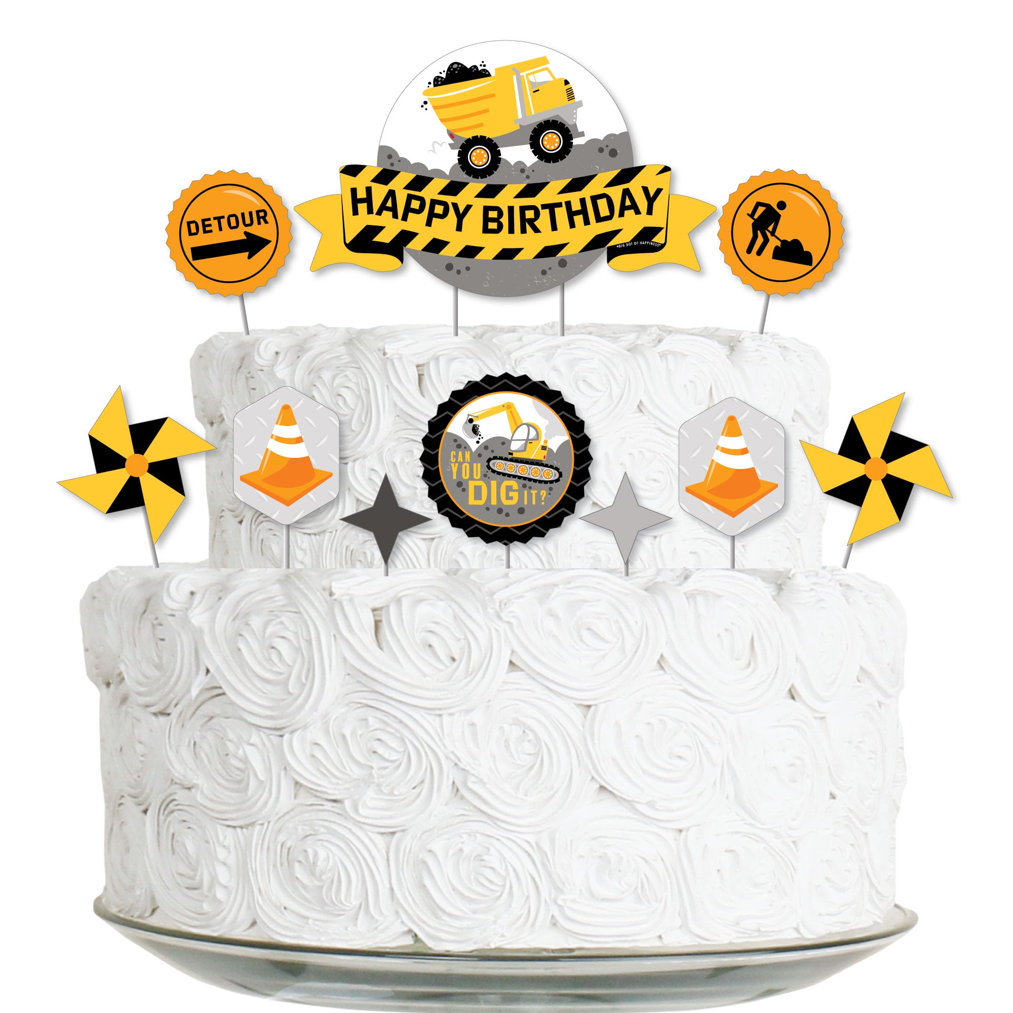 Construction Cake Topper: Elevate the Celebration!