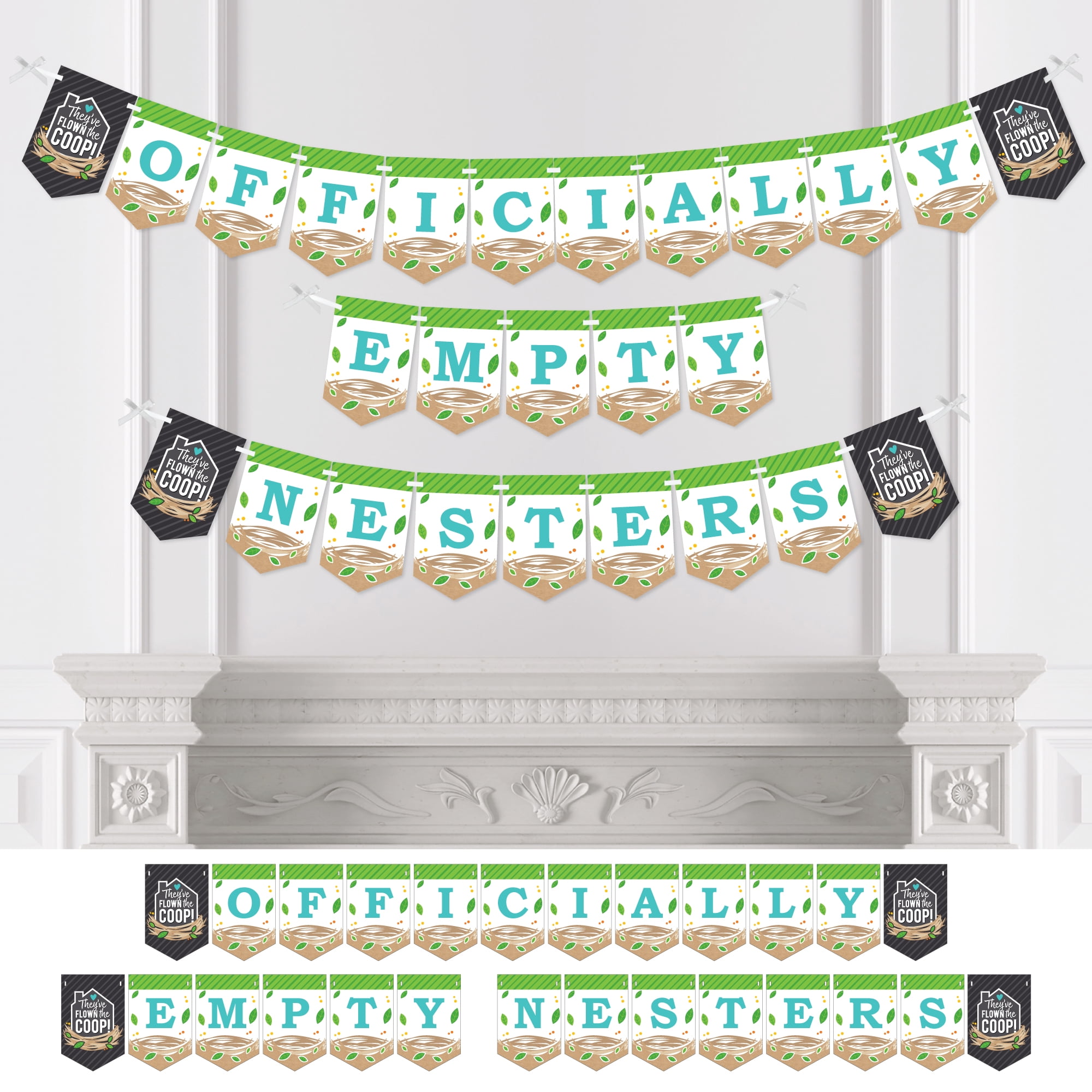 Empty Nest Party Centerpiece Sticks - Set Of 15 Table Toppers For Empty Nester Celebrations - View #6