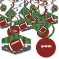 thumbnail image 1 of Big Dot of Happiness End Zone - Football - Baby Shower or Birthday Party Hanging Decor - Party Decoration Swirls - Set of 40, 1 of 8