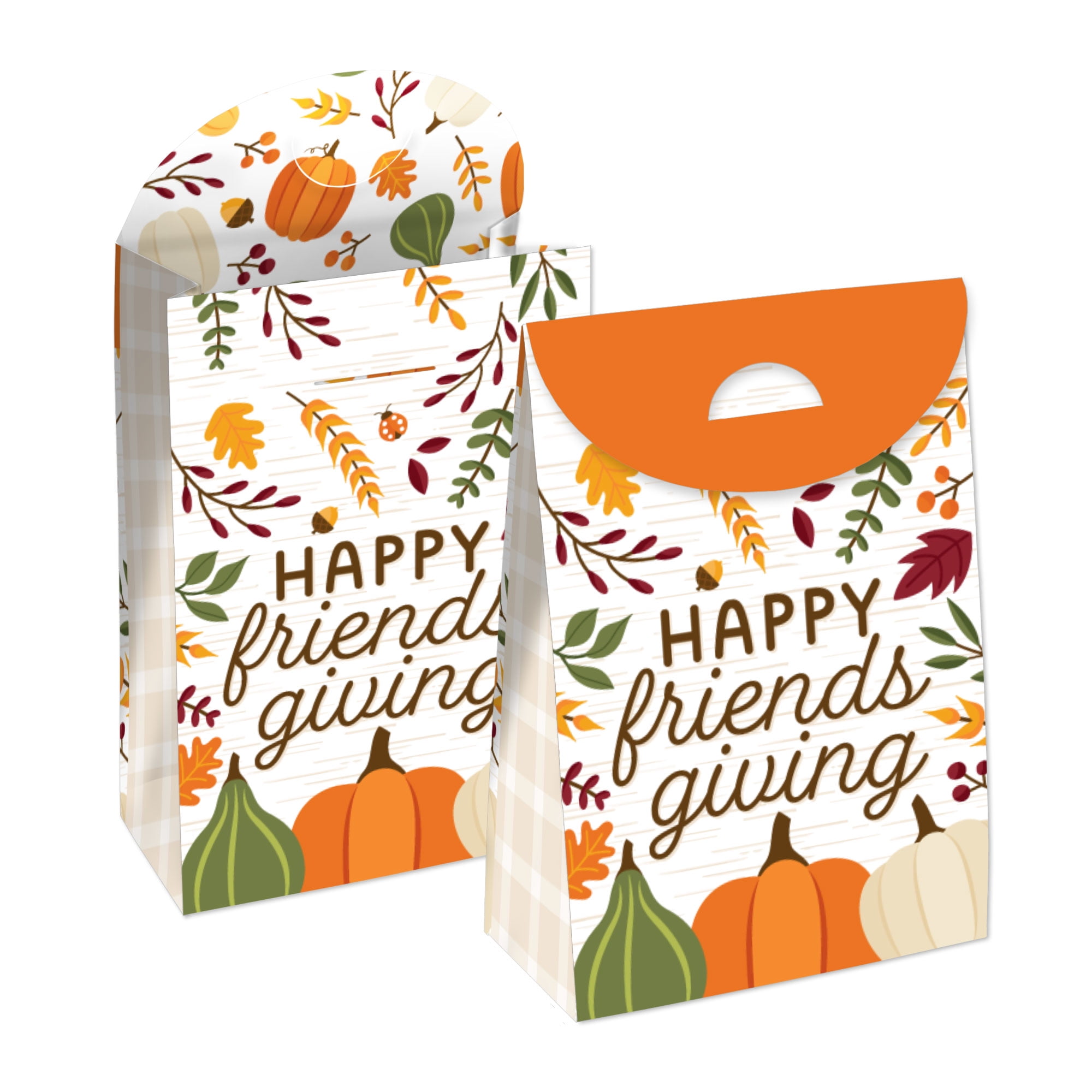 Big Dot of Happiness Give Thanks - Thanksgiving Party Favor Bags Treat Bags  With Tags 12 Ct, 12 Count - Dillons Food Stores