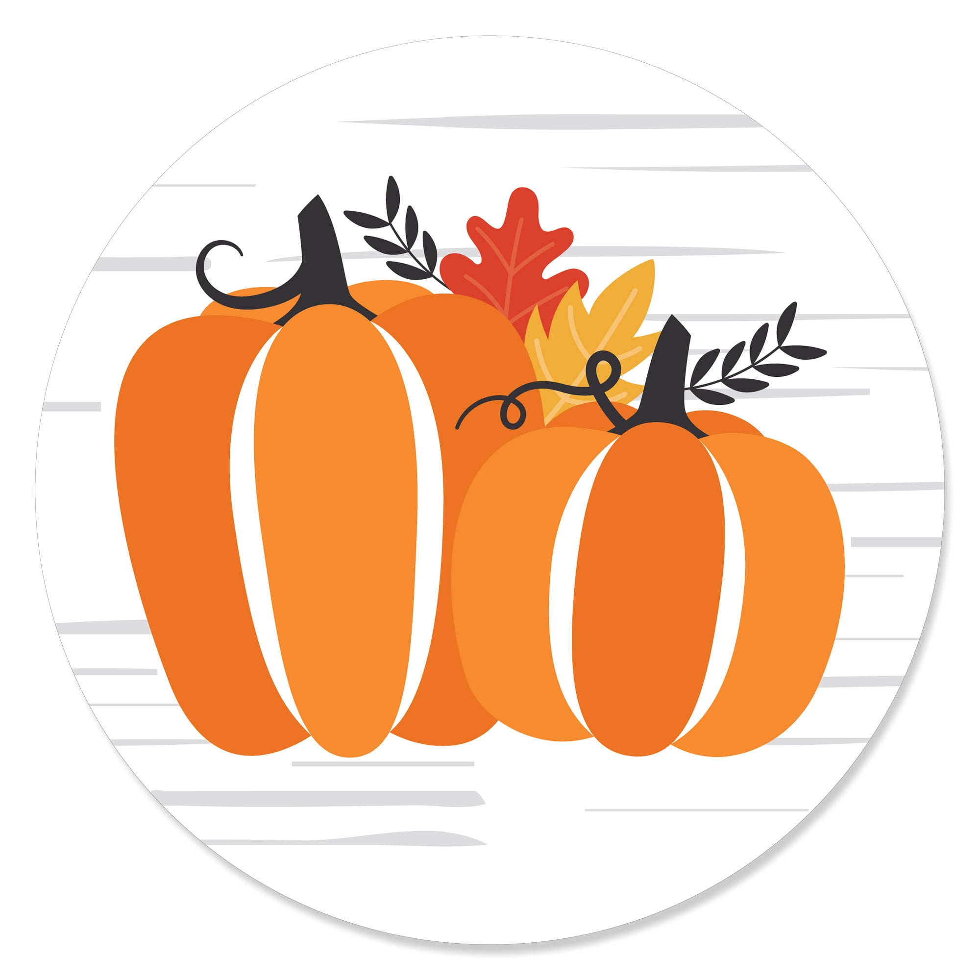 Big Dot of Happiness Fall Pumpkin - Halloween or Thanksgiving Party ...