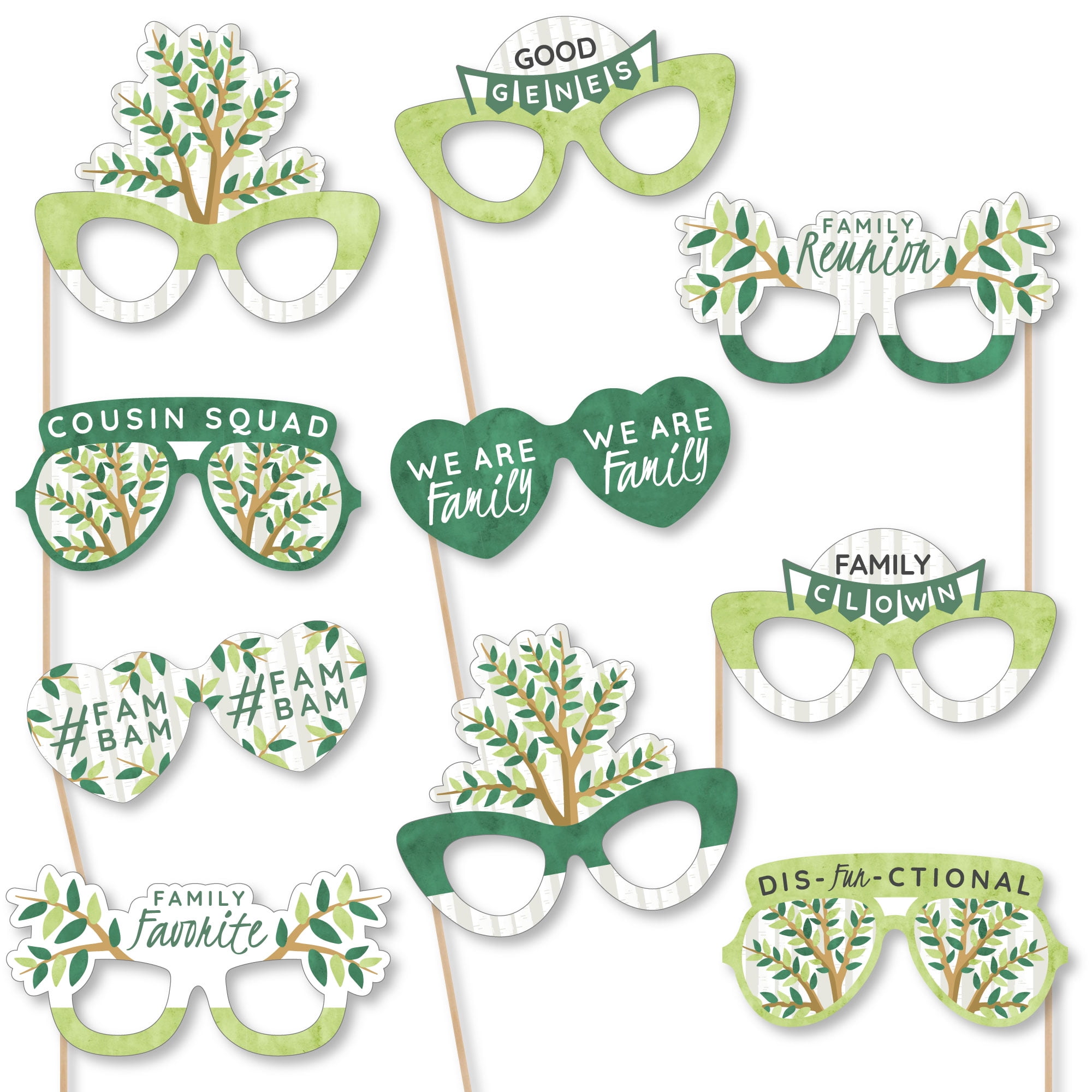 Printable glasses 2024 for photo booth