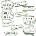 thumbnail image 1 of Big Dot of Happiness Funny Boho Botanical Bride - Greenery Bridal Shower and Wedding Party Photo Booth Props Kit - 10 Piece, 1 of 5