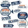 thumbnail image 1 of Big Dot of Happiness Funny Happy Father's Day - We Love Dad Party Photo Booth Props Kit - 10 Piece, 1 of 5