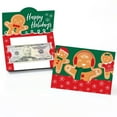 thumbnail image 1 of Big Dot of Happiness Gingerbread Christmas - Gingerbread Man Holiday Party Money and Gift Card Holders - Set of 8, 1 of 4