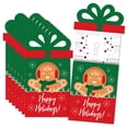 thumbnail image 1 of Big Dot of Happiness Gingerbread Christmas - Gingerbread Man Holiday Party Money and Gift Card Sleeves - Nifty Gifty Card Holders - 8 Ct, 1 of 8