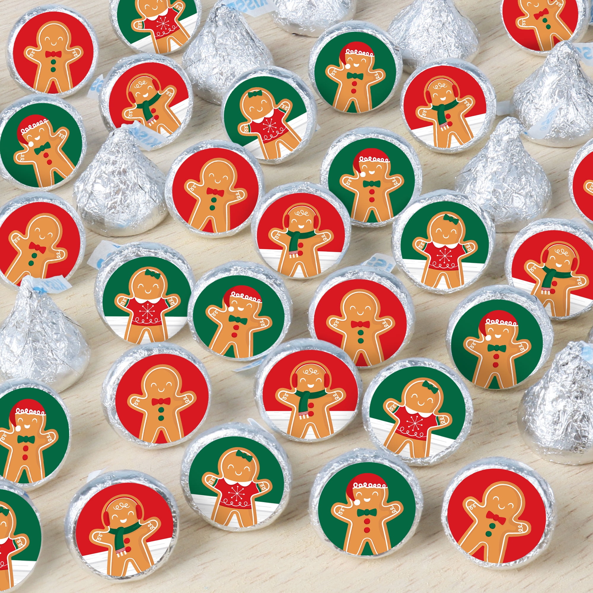 Big Dot of Happiness Gingerbread Christmas - Gingerbread Man Holiday ...