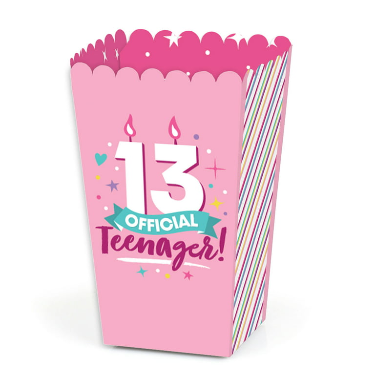 Big Dot Of Happiness Girl 13th Birthday - Official Teenager