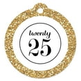 thumbnail image 1 of Big Dot of Happiness Gold Tassel Worth The Hassle - 2025 Graduation Party Favor Gift Tags (Set of 20), 1 of 4