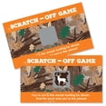 thumbnail image 1 of Big Dot of Happiness Gone Hunting - Deer Hunting Camo Baby Shower or Birthday Party Game Scratch Off Cards - 22 Count, 1 of 6