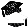thumbnail image 1 of Big Dot of Happiness Graduation Cheers - Shaped Thank You Cards - Graduation Party Thank You Note Cards with Envelopes - Set of 12, 1 of 7