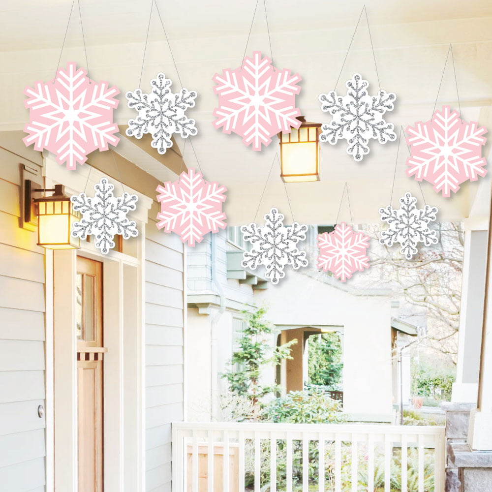 Snowflake Decorations, Snowflake Confetti, Winter Wonderland