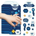 thumbnail image 1 of Big Dot of Happiness Hanukkah Menorah - Chanukah Holiday Party Favor Kids Stickers - 16 Sheets - 256 Stickers, 1 of 7