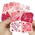 thumbnail image 1 of Big Dot of Happiness Happy Galentine’s Day - Valentine’s Day Party Cootie Catcher Game - Conversation Starters Fortune Tellers - Set of 12, 1 of 5