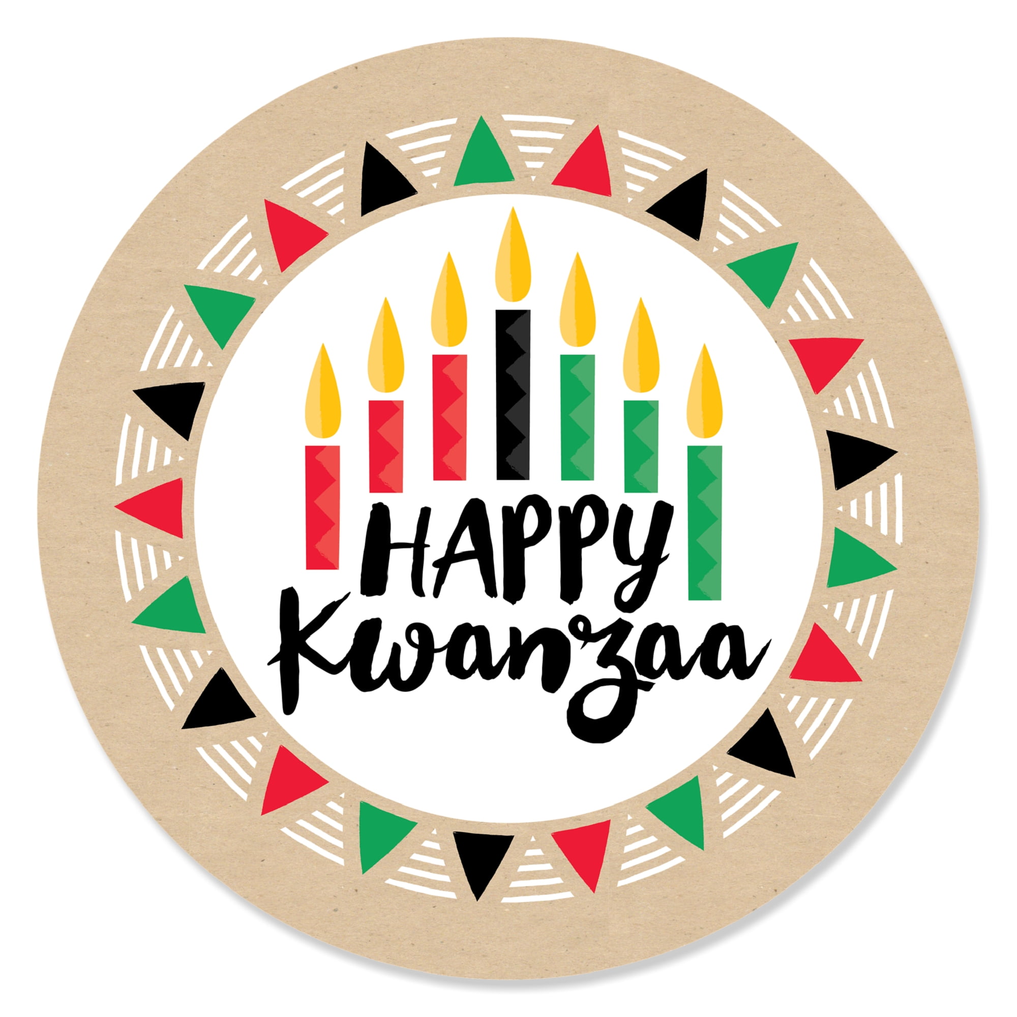 Big Dot of Happiness - Happy Kwanzaa - African Heritage Holiday Party Favor Boxes - Set of 12