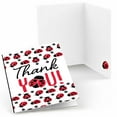 thumbnail image 1 of Big Dot of Happiness Happy Little Ladybug - Baby Shower or Birthday Party Thank You Cards (8 count), 1 of 6