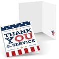 thumbnail image 1 of Big Dot of Happiness Happy Veterans Day - Patriotic Thank You Cards (8 count), 1 of 6