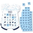 thumbnail image 1 of Big Dot of Happiness It’s Twin Boys - Picture Bingo Cards and Markers - Blue Twins Baby Shower Shaped Bingo Game - Set of 18, 1 of 5