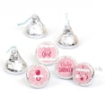 thumbnail image 1 of Big Dot of Happiness It's a Girl - Pink Baby Shower Round Candy Sticker Favors - Labels Fits Chocolate Candy (1 sheet of 108), 1 of 5